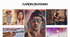 Desktop Screenshot of aaronokayama.com